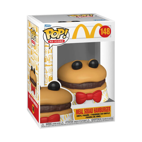 Funko POP! Ad Icons #148: McDonald’s - Meal Squad Hamburger (Funko POP!) Figure and Box w/ Protector