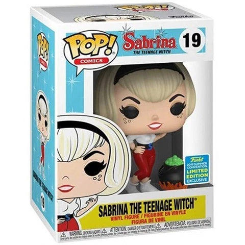 Funko POP! Comics #19: Sabrina The Teenage Witch (2019 Summer Convention Limited Edition Exclusive) (Funko POP!) Figure and Box w/ Protector