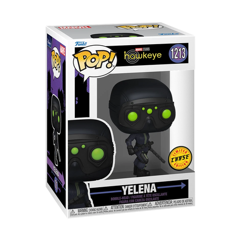 POP! Marvel Studios #1213: Hawkeye - Yelena (Limited Edition Chase) (Funko POP!) Figure and Box w/ Protector