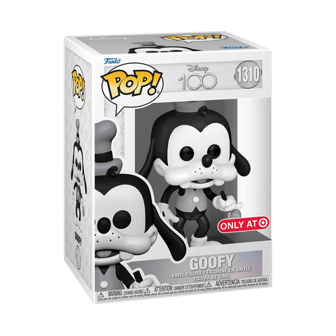 POP! Disney 100 #1310: Goofy (Target Exclusive) (Funko POP!) Figure and Box w/ Protector