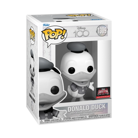 POP! Disney 100 #1309: Donald Duck (Target Con 2023 Limited Edition Exclusive) (Funko POP!) Figure and Box w/ Protector