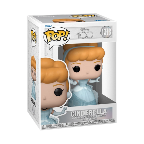POP! Disney 100 #1318: Cinderella (Funko POP!) Figure and Box w/ Protector