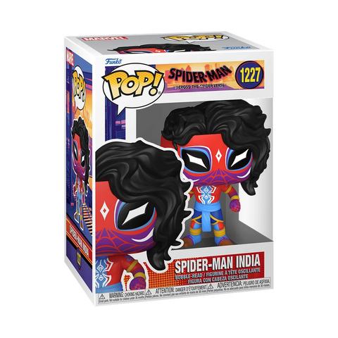 POP! Marvel #1227: Spider-Man Across The Spider-Verse - Spider-Man India (Funko POP!) Figure and Box w/ Protector
