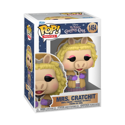 POP! Movies #1454: The Muppet Christmas Carol - Mrs. Cratchit (Disney) (Funko POP!) Figure and Box w/ Protector