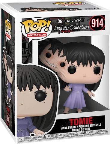 POP! Animation #914: Crunchyroll - Junji Ito Collection - Tomie (Funko POP!) Figure and Box w/ Protector