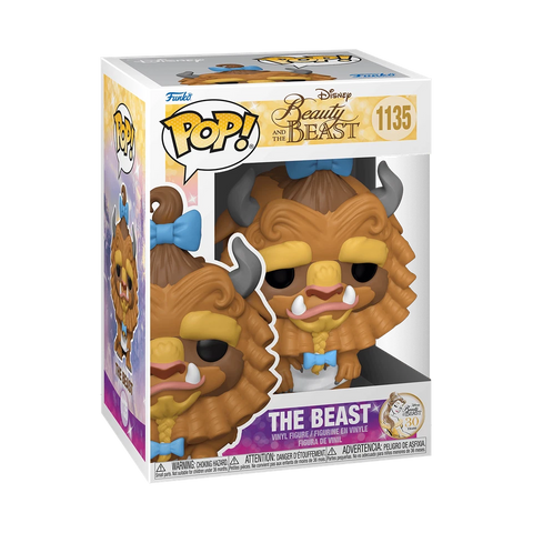 POP! Disney #1135: Beauty and The Beast - The Beast (30 Years) (Funko POP!) Figure and Box w/ Protector