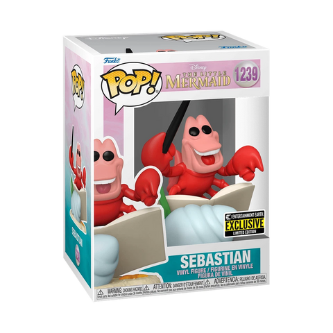 POP! Disney #1239: The Little Mermaid - Sebastian (Entertainment Limited Edition Exclusive) (Funko POP!) Figure and Box w/ Protector