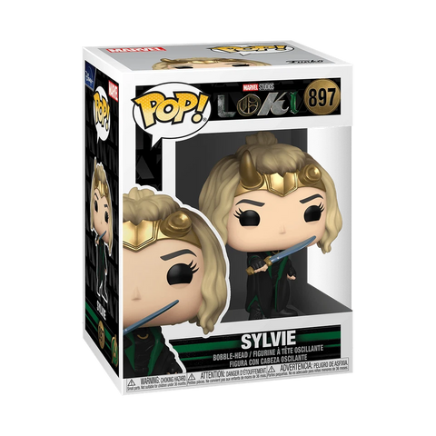 POP! Marvel Studios #1048: Loki - Sylvie (Funko POP!) Figure and Box w/ Protector