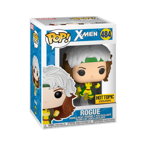 POP! Marvel #1484: X-Men - Rogue (Hot Topic Exclusive) (Funko POP!) Figure and Box w/ Protector