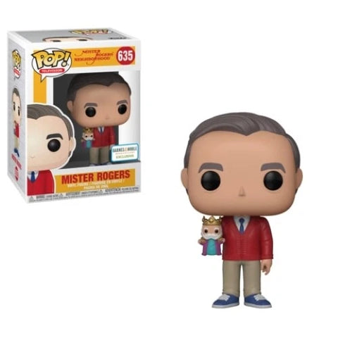 POP! Television #635: Mister Rogers' Neighborhood - Mister Rogers (Barnes & Noble Booksellers Exclusive) (Funko POP!) Figure and Box w/ Protector