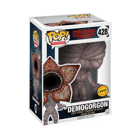 POP! Television #428: Stranger Things - Demogorgon (Limited Edition Chase) (Funko POP!) Figure and Box w/ Protector (Box Damage)