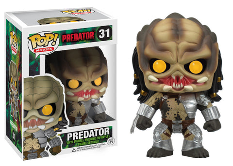 POP! Movies #31: Predator (Funko POP!) Figure and Box w/ Protector (Box Damage)