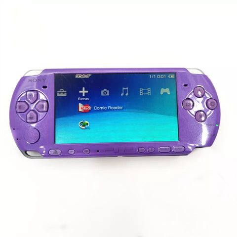 System ONLY - Purple - PSP-3001 (Sony Playstation Portable) Pre-Owned (As Is/Broken/For Parts)
