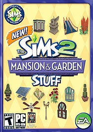 The Sims 2: Mansion & Garden Stuff (PC Game) Pre-Owned: Disc, Manual, and Case
