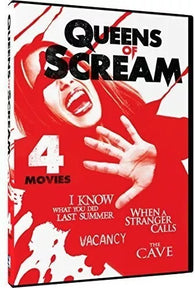 Queens of Scream: Cave / Vacancy / When a Stranger Calls / I Know What You Did Last Summer (DVD) Pre-Owned