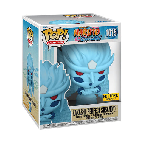 POP! Animation #1015: Shonen Jump Naruto Shippuden - Kakashi (Perfect Susano'o) (Hot Topic Exclusive) (Funko POP!) Figure and Box