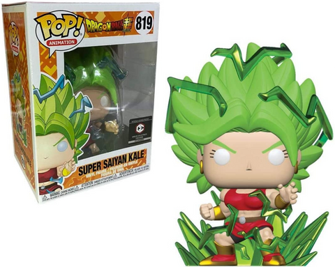 POP! Animation #819: Dragon Ball Super - Super Saiyan Kale (Chalice Collectibles Exclusive) (Funko POP!) Figure and Box w/ Protector