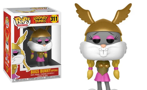 POP! Animation #311: Looney Tunes - Bugs Bunny (Opera) (Funko POP!) Figure and Box w/ Protector (Box Damage)