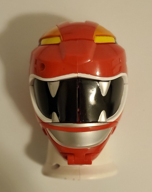 2001 Power Rangers Wild Force Red Ranger Micro Playset (No Figures