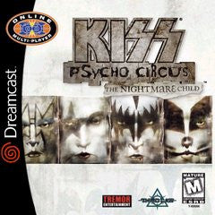 KISS Psycho Circus The Nightmare Child (Sega Dreamcast) Pre-Owned: Game, Manual, and Case