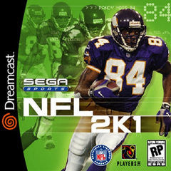 NFL 2K1 (Sega Dreamcast) Pre-Owned: Game, Manual, and Case