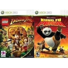 Lego Indiana Jones: The Original Adventures / Kung Fu Panda (Xbox 360) Pre-Owned: Game, Manual, and Case