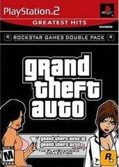 Grand Theft Auto Double Pack: Grand Theft Auto III / Grand Theft Auto Vice City (Playstation 2) Pre-Owned: Games, Cases, and Box