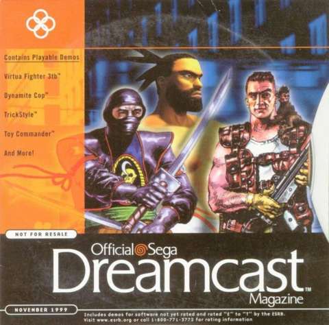Official Sega Dreamcast Magazine DEMO DISC: November 1999 (Sega Dreamcast) Pre-Owned: Disc Only