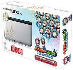 BROKEN: System ONLY - Silver / Mario & Luigi Limited Edition (Nintendo 3DS XL) Pre-Owned (As Is/Broken/For Parts)