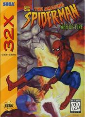 The Amazing Spider-Man: Web Of Fire (Sega 32X) Pre-Owned: Cartridge, Manual, and Box