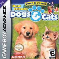 Paws and Claws Dogs and Cats Best Friends (Game Boy Advance) Pre-Owned: Game, Manual, and Box