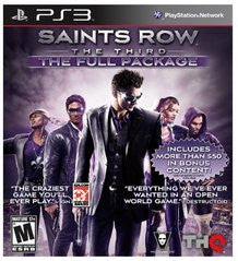 Saints Row the Third - The Full Package (Playstation 3) Pre-Owned: Game and Case