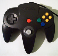 Official Nintendo Wired Controller - Black (Nintendo 64 Accessory) Pre-Owned