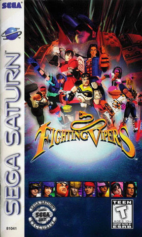 Fighting Vipers (Sega Saturn) Pre-Owned: Game, Manual, and Case