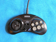 Wired Controller - Official - 6-Button Turbo - Model #MK-1470 (Sega Genesis) Pre-Owned