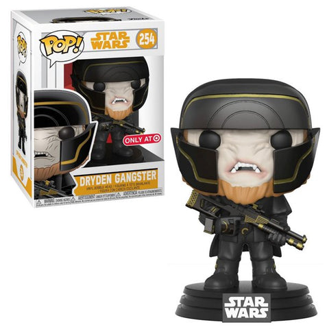 POP! Star Wars #254: Dryden Gangster (Target Exclusive) (Funko POP! Bobblehead) Figure and Box w/ Protector