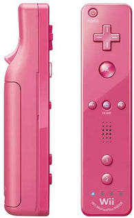 Wireless Controller w/ MotionPlus - Official  - Pink (Nintendo Wii) Pre-Owned