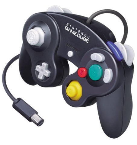 Official Wired Controller - Black Super Smash Bros. Edition (GameCube Accessory) Pre-Owned