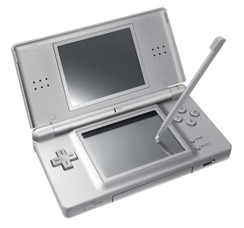 BROKEN: System ONLY - Metallic Silver (Nintendo DS Lite) Pre-Owned (As Is/Broken/For Parts)
