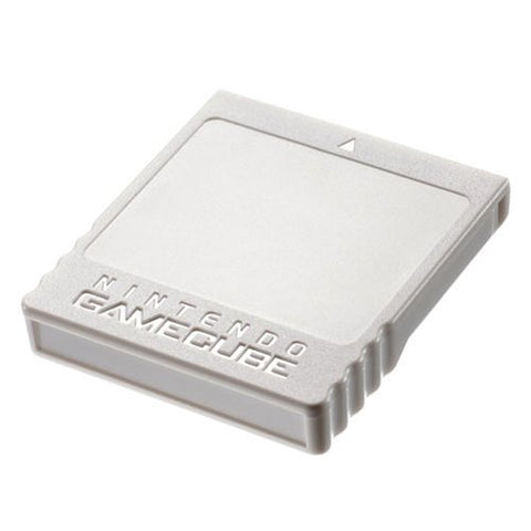 Official Memory Card 59 - Grey (DOL-008) (Nintendo GameCube) Pre-Owned