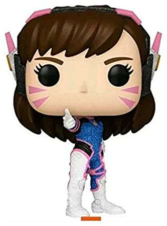 Games: #491 Overwatch - D.Va (Glitter) Diamond Collection - GameStop Exclusive (Funko POP!) NEW