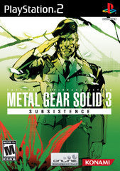 Metal Gear Solid 3 Subsistence (Playstation 2) Pre-Owned: Game, Manual, and Case