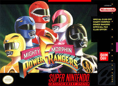 Mighty Morphin Power Rangers (Super Nintendo / SNES) Pre-Owned: Cartridge Only