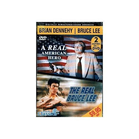 A Real American Hero & The Real Bruce Lee (DVD) Pre-Owned