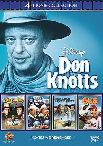 Don Knotts 4-Movie Collection (The Apple Dumpling Gang /The Apple Dumpling Gang Rides Again /Gus/Hot Lead & Cold Feet) (DVD) Pre-Owned