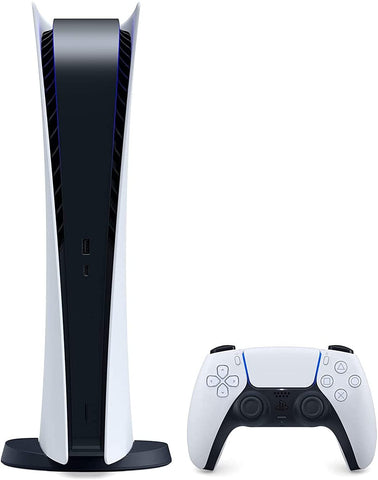 BROKEN: System ONLY - Digital Edition - White / 825GB (Original Model) (Sony Playstation 5) Pre-Owned (As Is/Broken/For Parts)