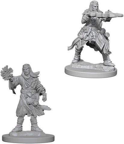 Male Human Wizard (Pathfinder Battles) Deep Cuts (HD Minis) Primed/Paint Ready (WizKids) (NECA) NEW
