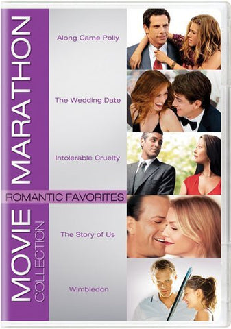 Romantic Favorites (Along Came Polly / The Wedding Date / Intolerable Cruelty / The Story of Us / Wimbledon) (1999) (Movie Marathon Collection)