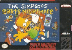 The Simpsons Bart's Nightmare (Super Nintendo) Pre-Owned: Cartridge Only