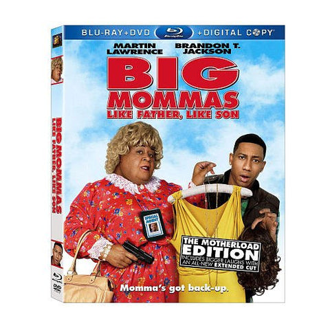 Big Mommas: Like Father, Like Son (Motherload Edition) (Blu-Ray / DVD Combo - Movie) Pre-Owned: Disc(s) and Case